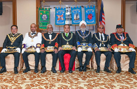 Freemasons Queensland  Grand Master and Grand Officers